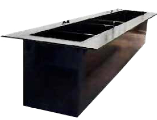 Cuba para fornos de galvanização