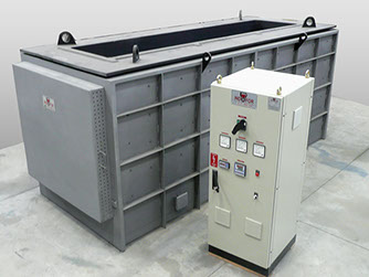 Fornos e cubas para galvanização à fogo