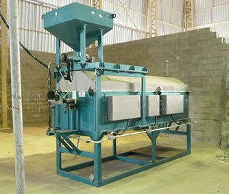 Forno recuperador de areia para shell, pep-set hot box, cold box entre outros