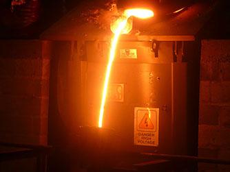 Forno sem canal, para fusão de metais