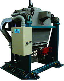 Forno com canal, para fusão de metais