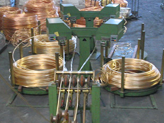 Processo de produção de barras e tarugos de cobre em processo contínuo